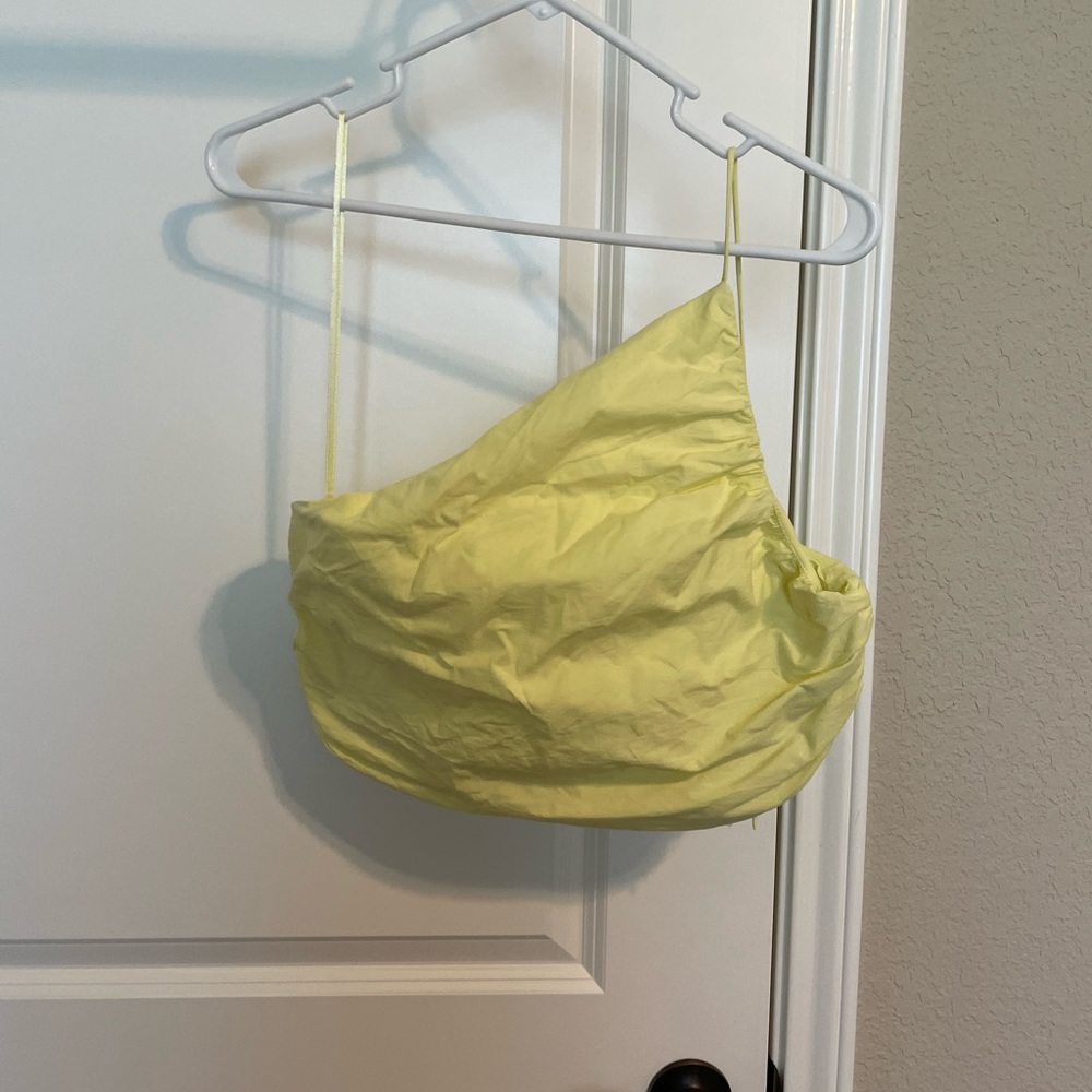 Yellow Zara top